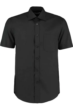 Kustom Heren klassiek business shirt met korte mouwen