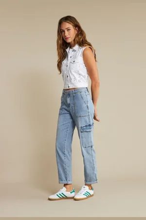 Red Button Cargo denim