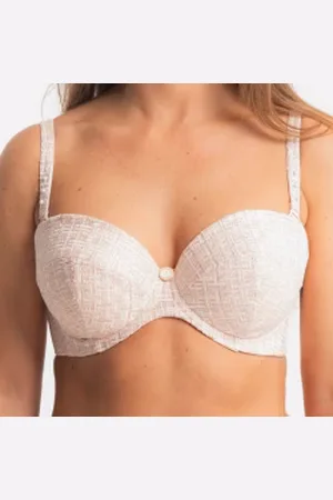 Louisa Bracq Tweegy strapless bh 53518 nude rose