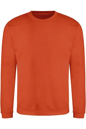 AWDis Unisex effen sweatshirt volwassenen