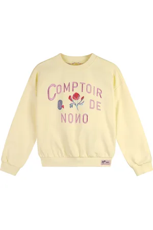 NoNo Zomer sweater meisjes - borduursel ko