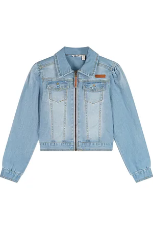 NoNo Zomer spijkerjasje meisjes denim donet