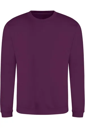 AWDis Unisex effen sweatshirt volwassenen