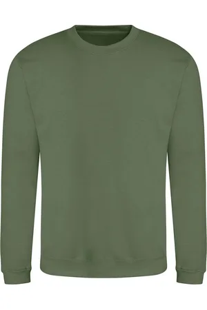 AWDis Unisex effen sweatshirt volwassenen