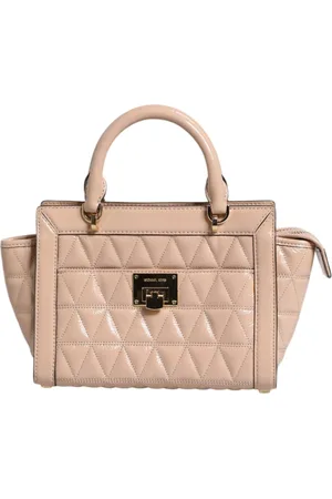 Michael Kors Quilted leren logo crossbody vivianne bag