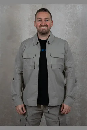 Pure Path Overshirt met rits