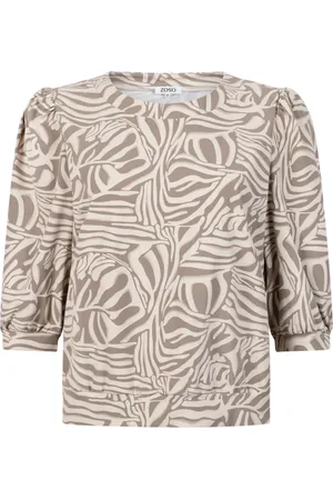ZOSO Blouse nadine sand taupe