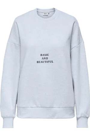 ONLY Onlbobbi l/s good o-neck cs swt 15349053 light grey melange