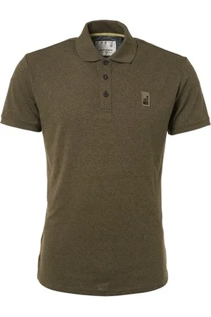 Petrol Industries Men polo short sleeve olijf