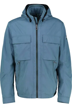 Lerros Heren jas 25270181 443 crispy blue