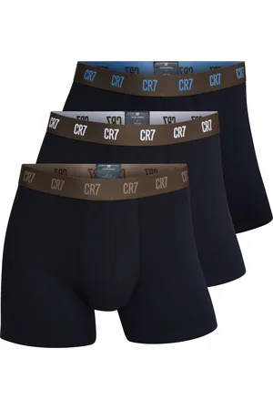 CR7 - Cristiano Ronaldo Heren boxershorts effen zwart/ 3-pack