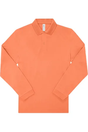 B and C Volwassen uniseks my polo 210 shirt met lange mouwen