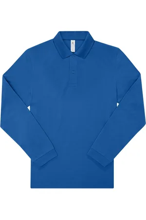 B and C Volwassen uniseks my polo 210 shirt met lange mouwen