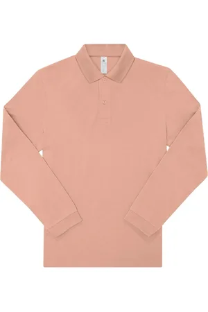 B and C Volwassen uniseks my polo 210 shirt met lange mouwen