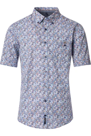Casa Moda Heren overhemd 954395900 100 blue