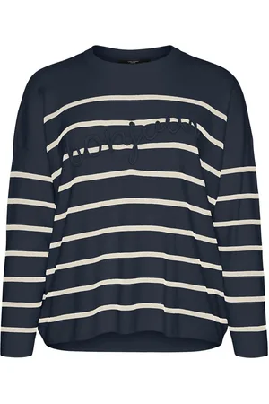 VERO MODA Vmaria bonjour ls o-neck pullover g dessin