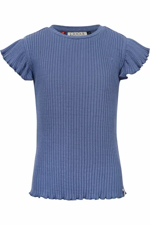 LOOXS Revolution Zomer t-shirt meisjes s/s ruffel