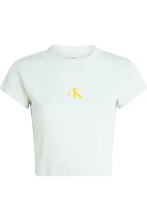 Calvin Klein Mint croptop met logo