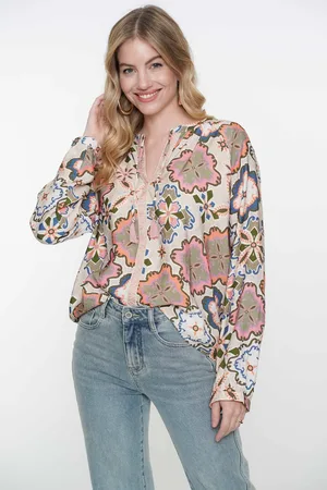 Geisha 53264-20 top mandela floral