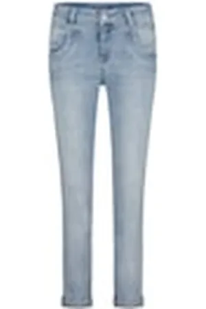 Red Button Relax blue denim