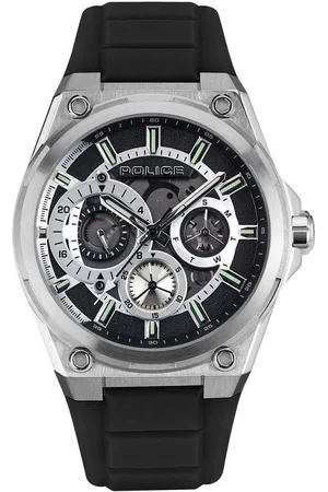 Police Siliconen horloge met chronograaf functie