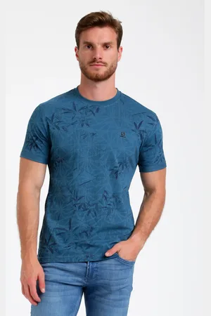 Gabbiano Heren shirt 155513 0003 petrol
