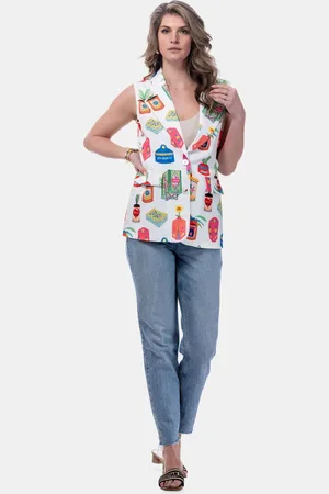 MUCHO GUSTO ® gilet zanè natuur potten elegantie