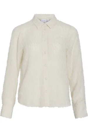 VILA Vimillicent l/s shirt/r 14103817 birch