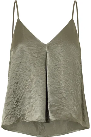 SELECTED Slfselene strap top b 16097102 vetiver