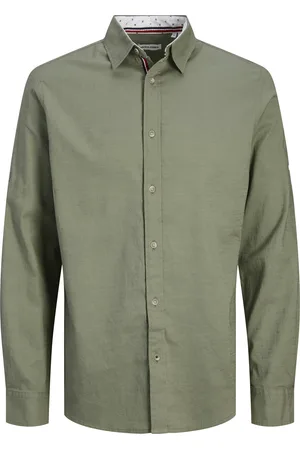 JACK & JONES Jjpierre slub detail shirt ls