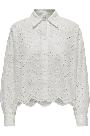 ONLY Onlvalais l/s shirt wvn 15269568 cloud dancer