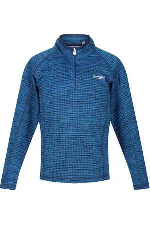 Regatta Kinderen/kinderen berley half zip top met lange mouwen