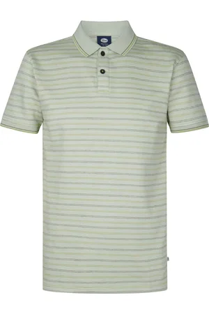 Petrol Industries Heren polo m-1050-pol918 6173 desert sage