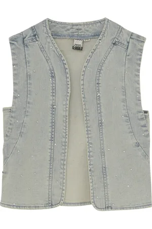 Indian Blue Jeans Zomer vest meisjes licht fancy