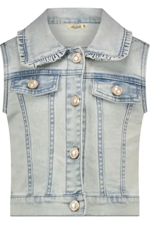 Le Chic Zomer gilet meisjes denim angel
