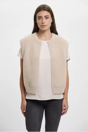Rino & Pelle Short waistcoat beige