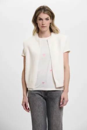 Rino & Pelle Short waistcoat off-white