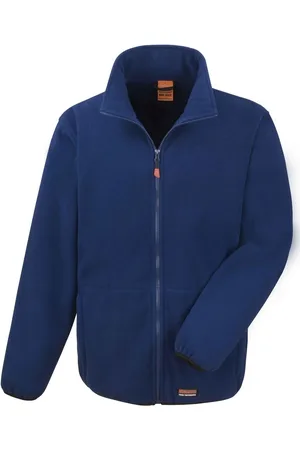 Result Heren microfleece jas voor zwaar gebruik