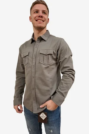 Indigo Heren overhemd denim