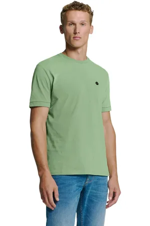 No Excess T-shirt crewneck peached green