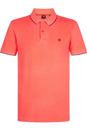 Petrol Industries Men polo short sleeve neon