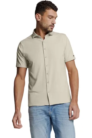 No Excess Shirt short sleeve slub jersey stre cement