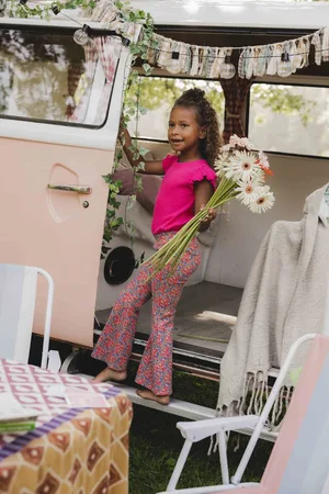 LOOXS Revolution T-shirt ribjersey voor meisjes in de kleur