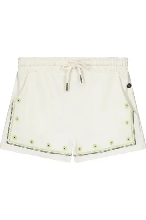 Like Flo Zomer sweat short meisjes teens off embroiderie fib