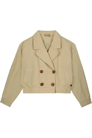 Like Flo Zomer trenchcoat jas meisjes teens - cropped akon