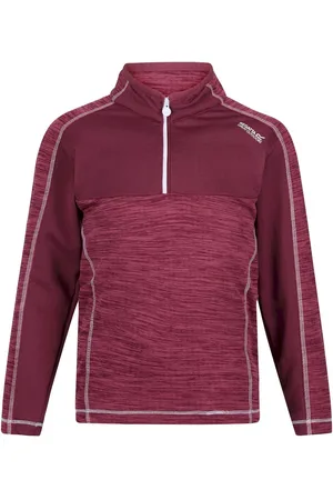 Regatta Kinderen/kinderen hewley recycled half zip fleece top