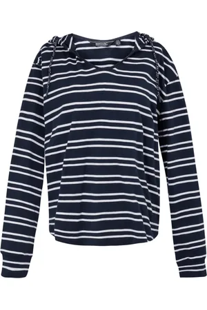 Regatta Dames minerve stripe v hals hoodie