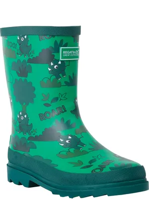 Regatta Kinderen/kids mudplay ii stompy de dinosaurus wellington laarzen
