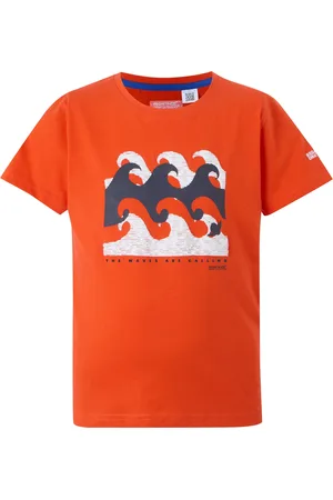 Regatta Kinderen/kinderen bosley viii golven t-shirt