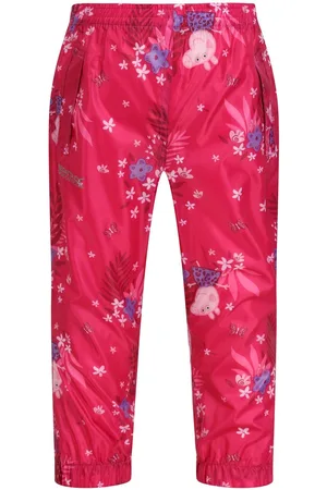 Regatta Childrens/kids pack it floral peppa pig waterdichte overbroek